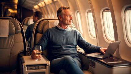 15 Things You Should Always Do on a Business Class Flight